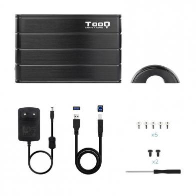 Caja Externa para Disco Duro de 3.5' TooQ TQE-3530B/ USB 3.1
