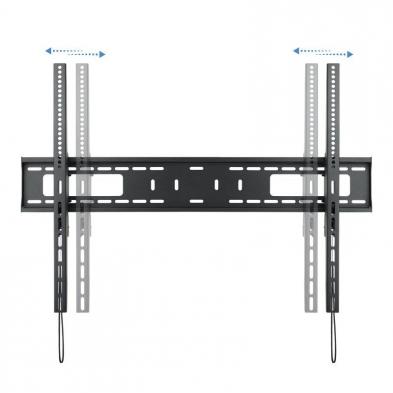 Soporte de Pared Fijo Inclinable TooQ LP42100T-B para TV de 60-100'/ hasta 75kg