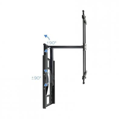 Soporte de Pared Orientable / Inclinable TooQ LP4380XL-B para TV de 43-80'/ hasta 50kg