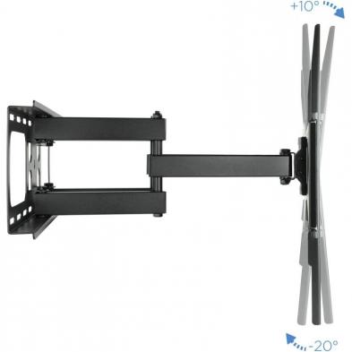 Soporte de Pared Orientable / Inclinable TooQ LP6270TN-B para TV de 37-70'/ hasta 50kg
