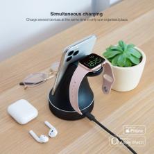 Base de Carga para Apple Watch y iPhone Tooq TQCD02L