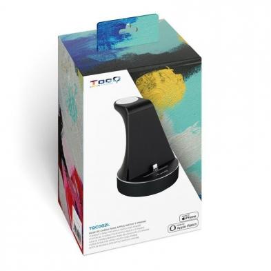 Base de Carga para Apple Watch y iPhone Tooq TQCD02L