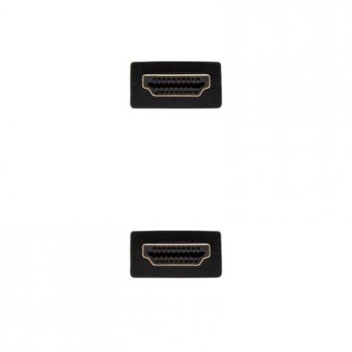 Cable HDMI 1.4 Nanocable 10.15.1701/ HDMI Macho - HDMI Macho/ 1.5m/ Negro