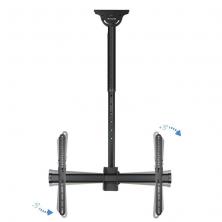 Soporte de Techo Giratorio/ Inclinable/ Nivelable TooQ LPCE1170TSLI-B para TV de 37-70'/ hasta 50kg