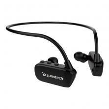 Reproductor MP3 Sunstech Argoshybrid/ 8GB/ Bluetooth/ Resistente al agua/ Negro