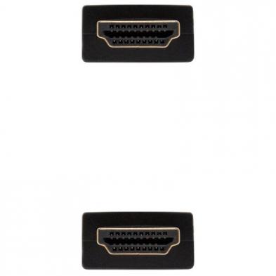 Cable HDMI 2.0 4K Nanocable 10.15.3810/ HDMI Macho - HDMI Macho/ 10m/ Negro