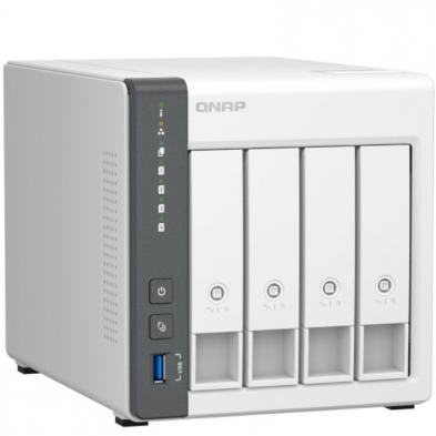 NAS QNAP TS-433-4G/ 4 Bahías 3.5'- 2.5'/ 4GB/ Formato Torre