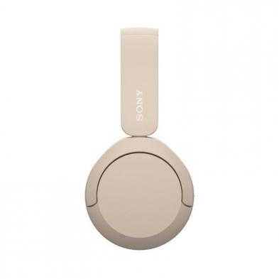 Auriculares inalámbricos Sony WH-CH520/ con Micrófono/ Bluetooth/ Beis