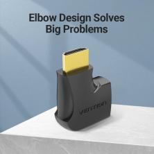 Adaptador HDMI 4K 270º Vention AIQB0/ HDMI Macho a HDMI Hembra