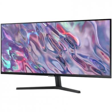 Monitor Profesional Ultraparonámico Samsung S34C500GAU 34'/ UWQHD/ Multimedia/ Negro