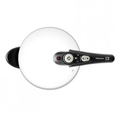 Olla a Presión Bra Vitesse A185104/ Ø24cm/ 9L/ Acero Inoxidable/ Apta para Inducción