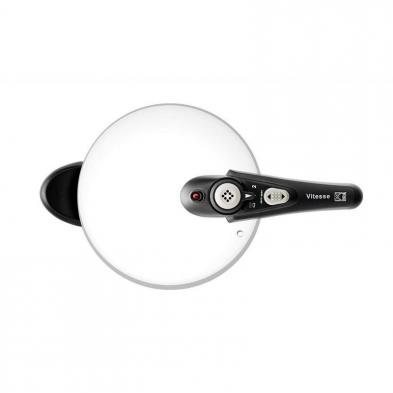 Olla a Presión Bra Vitesse A185101/ Ø22cm/ 4L/ Acero Inoxidable/ Apta para Inducción