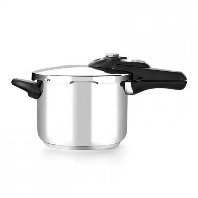Olla a Presión Bra Vitesse A185103/ Ø22cm/ 7L/ Acero Inoxidable/ Apta para Inducción