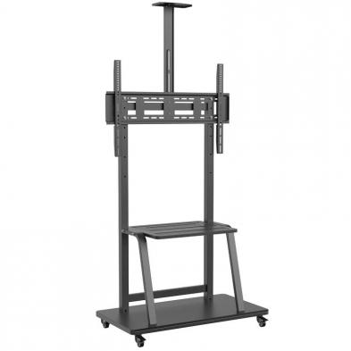 Soporte de Pie Inclinable con Ruedas Aisens FT100E-135 para TV 37-100'/ hasta 150kg