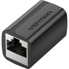 Adaptador Conector RJ45 IPWB0 Cat7 FTP/ RJ45 Hembra - RJ45 Hembra/ Negro