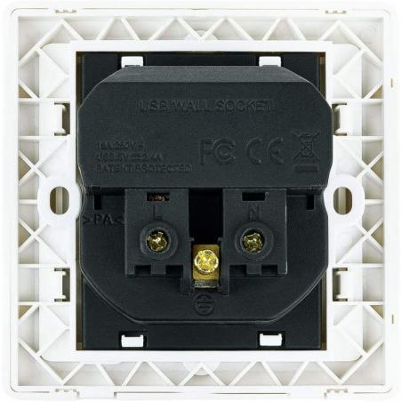 Roseta de Pared Nanocable 10.35.0010/ 1 Schuko/ 2 USB - Imagen 4