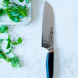 Cuchillo Santoku Bra Efficient A198003/ Hoja 130mm/ Acero inoxidable - Imagen 3