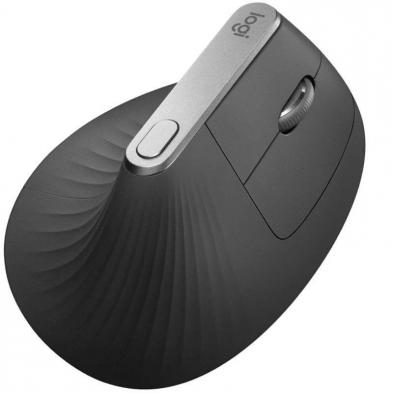 Ratón Ergonómico Inalámbrico por Bluetooth Logitech Vertical MX/ Batería recargable/ Hasta 4000 DPI
