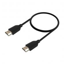 Cable HDMI 2.0 4K CCS Aisens A120-0729/ HDMI Macho - HDMI Macho/ 1m/ Negro