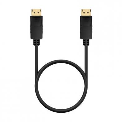 Cable DisplayPort 1.2 CCS 4K Aisens A124-0738/ DisplayPort Macho - DisplayPort Macho/ 1m/ Negro