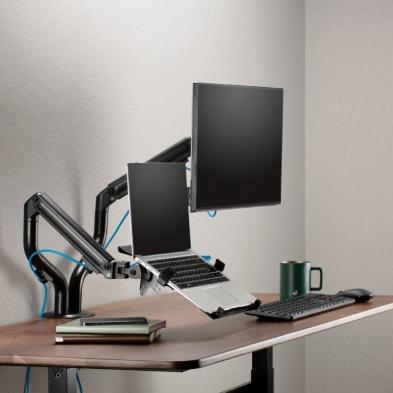Soporte de Mesa Orientable/ Inclinable DTL32TSR-195 para TV y Portátil de 17-32'