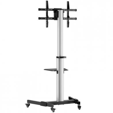 Soporte de Pie Inclinable con Ruedas Aisens FT86TRE-197 para TV 37-86'/ hasta 50kg
