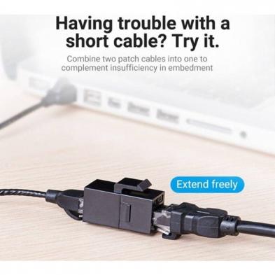 Conector RJ45 Vention IPGB0 Cat6 UTP/ Negro