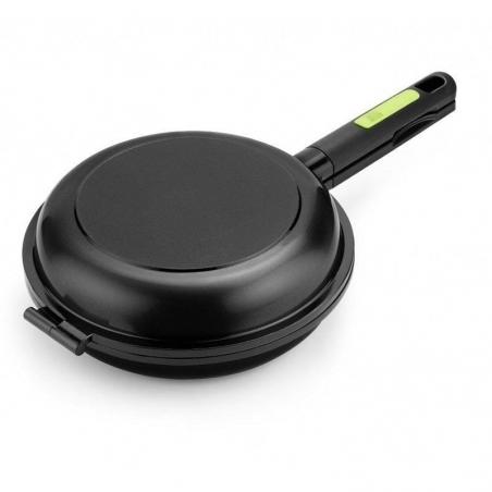 Sartén Dupla para Tortillas Bra Prior A121466/ Ø20cm/ Aluminio fundido/ Apta para Inducción - Imagen 1