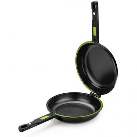 Sartén Dupla para Tortillas Bra Prior A121466/ Ø20cm/ Aluminio fundido/ Apta para Inducción - Imagen 2