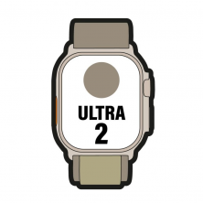 Apple Watch Ultra 2/ GPS/ Cellular/ 49mm/ Caja de Titanio/ Correa Loop Alpine Verde Oliva M Mediana