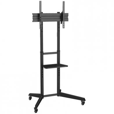 Soporte de Pie Inclinable con Ruedas Aisens FT70TE-211 para TV de 37-70'/ hasta 50kg