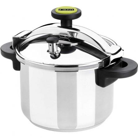 Olla a Presión Monix Classica M530002/ Ø22cm/ 6L/ Acero Inoxidable/ Apta para Inducción - Imagen 1