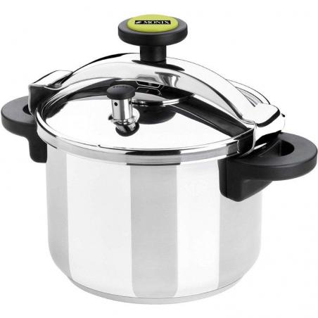Olla a Presión Monix Classica M530002/ Ø22cm/ 6L/ Acero Inoxidable/ Apta para Inducción - Imagen 1