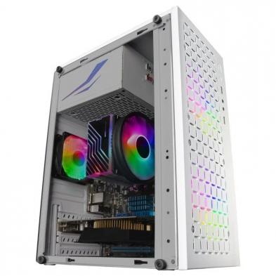 Caja Gaming Minitorre Mars Gaming MC-CORE/ Blanca