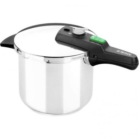 Olla a Presión Monix Quick M560001/ Ø22cm/ 4L/ Acero Inoxidable - Imagen 1