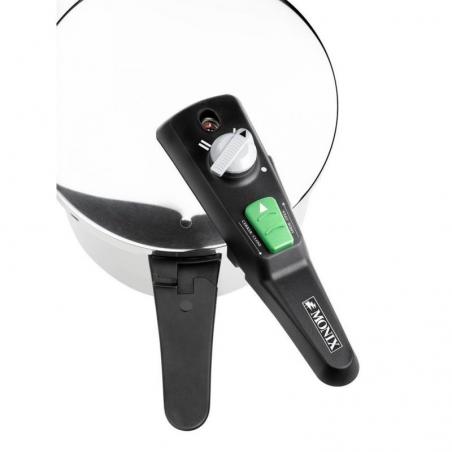Olla a Presión Monix Quick M560001/ Ø22cm/ 4L/ Acero Inoxidable - Imagen 3