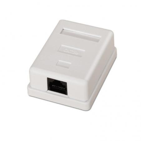 Roseta de Superficie Aisens A138-0296/ Cat.5e/ 1 Tomas - Imagen 1