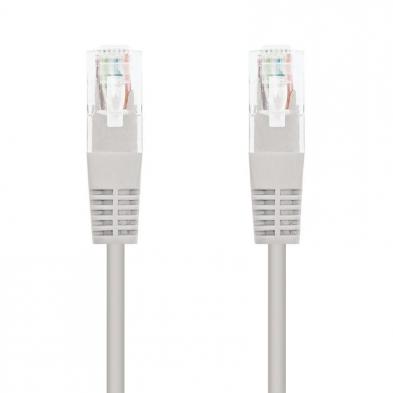 Cable de Red RJ45 UTP Nanocable 10.20.0425 Cat.6/ 25m/ Gris