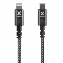 Cable USB Tipo-C Lightning Xtorm CX2031/ USB Tipo-C Macho - Lightning Macho/ 1m/ Negro