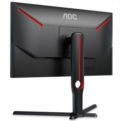 Monitor Gaming AOC 25G3ZM/BK 24.5'/ Full HD/ 0.5ms/ 240Hz/ VA/ Negro y Rojo