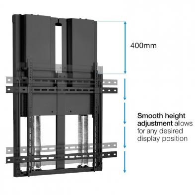 Soporte de Pared TooQ LPHA7090 para Pantallas Interactivas de 70-90'/ hasta 90kg