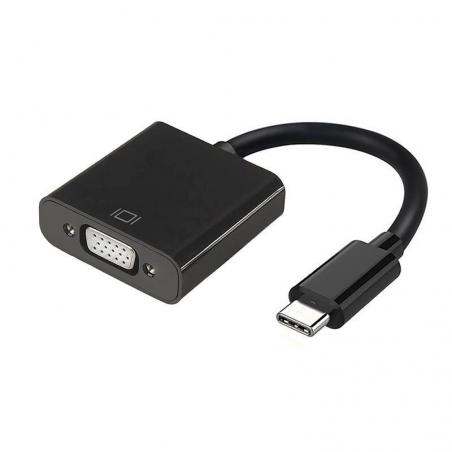 Adaptador Aisens A109-0347/ USB Tipo-C - VGA Hembra - Imagen 1