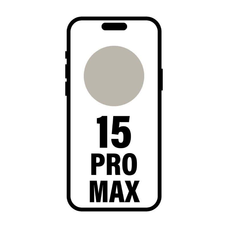 Smartphone Apple iPhone 15 Pro Max 256GB/ 6.7'/ 5G/ Titanio natural