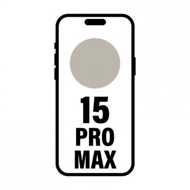 Smartphone Apple iPhone 15 Pro Max 256GB/ 6.7'/ 5G/ Titanio natural