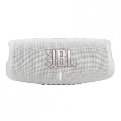 Altavoz con Bluetooth JBL Charge 5/ 40W/ 1.0/ Blanco