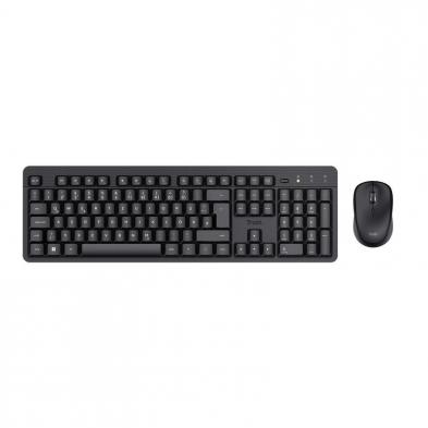 Teclado y Ratón Inalámbricos Trust TKM-360