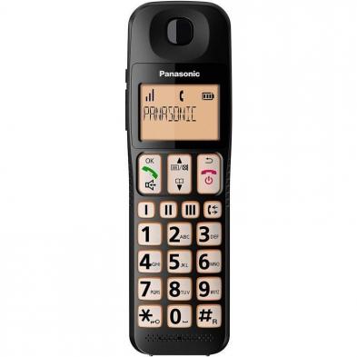 Teléfono Inalámbrico Panasonic KX-TGE310SP/ Negro