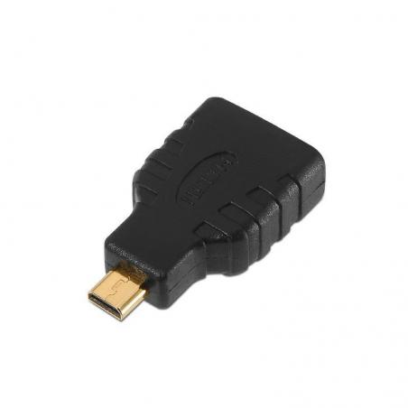 Adaptador Aisens A121-0125/ HDMI Hembra - Micro HDMI Macho - Imagen 1