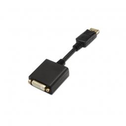 Adaptador Aisens A125-0133/ Displayport Macho - DVI Hembra - Imagen 1