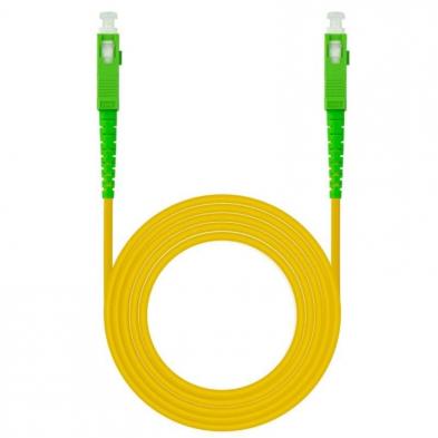 Cable de Fibra Óptica G657A2 Nanocable 10.20.0010/ LSZH/ 10m/ Amarillo